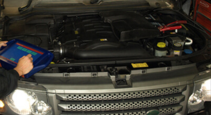 Range Rover Engine Service